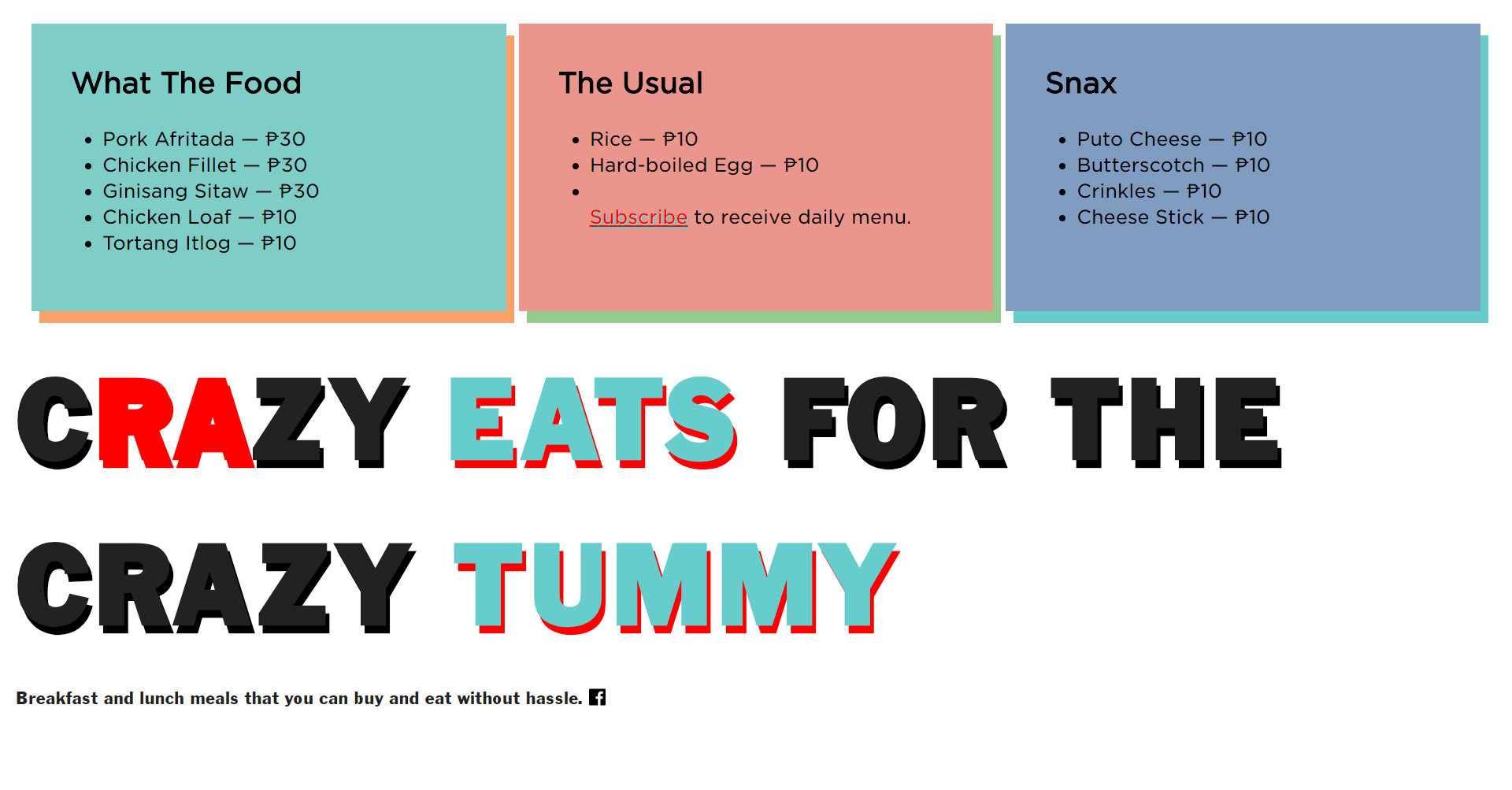 Crazy Eats